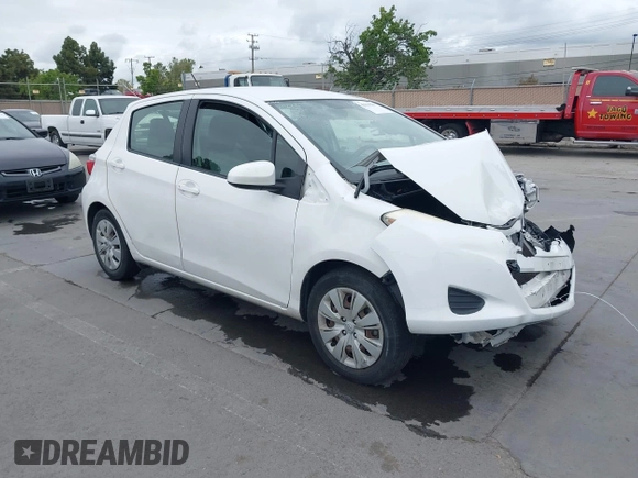 2012 Toyota Yaris L with VIN JTDKTUD38CD513912, listed as a IAAI auction lot 42131567 with 133,664 mi miles. Bid and sale history available at carsss.com. Image 1.