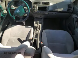 2001 Honda Civic EX with VIN 1HGES25701L024687, listed as a Copart auction lot 72632924 with 201,810 mi miles and Salvage Title. Bid and sale history available at carsss.com. Image 8.