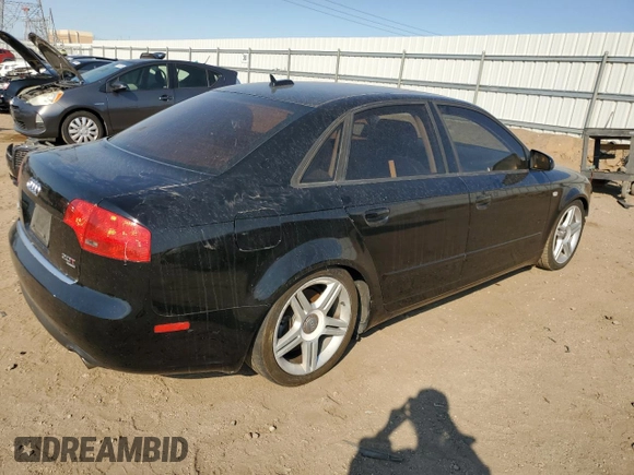 2006 Audi A4 2.0T z VIN WAUDF78E06A186339, wystawiony jako Copart lot #73896364 z przebiegiem Nie podano mil oraz Szkoda całkowita • Salvage title. Historia ofert i sprzedaży dostępna na DreamBid. Obrazek 3.