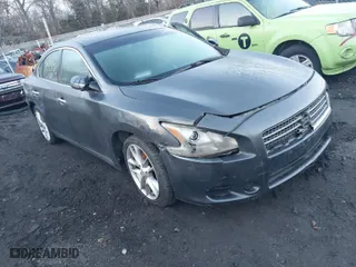 2009 Nissan Maxima 3.5 SV w/Sport Pkg with VIN 1N4AA51E79C839038, listed as a IAAI auction lot 41493994 with 999,999 mi miles. Bid and sale history available at carsss.com. Image 1.
