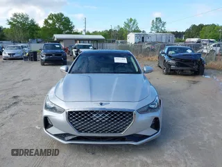 2019 Genesis G70 2.0T Advanced with VIN KMTG44LA2KU029902, listed as a IAAI auction lot 41977468 with 43,365 mi miles. Bid and sale history available at carsss.com. Image 12.