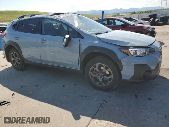 2021 Subaru Crosstrek Special Sports with VIN JF2GTHSC1MH227010, listed as a Copart auction lot 61310755 with 37,853 mi miles and Salvage title. Bid and sale history available at DreamBid. Image 4.