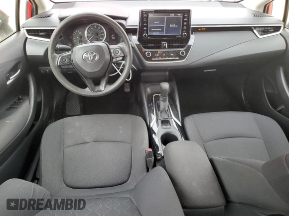2021 Toyota Corolla LE with VIN JTDEPMAE9MJ135321, listed as a Copart auction lot 59566404 with 60,179 mi miles and Clean Title. Bid and sale history available at carsss.com. Image 8.