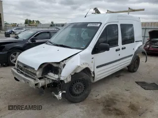 2010 Ford Transit Connect XLT z VIN NM0KS6BNXAT000034, wystawiony jako Copart lot #54598985 z przebiegiem 133 444 mil mil oraz Szkoda całkowita • Salvage title. Historia ofert i sprzedaży dostępna na DreamBid. Obrazek 1.
