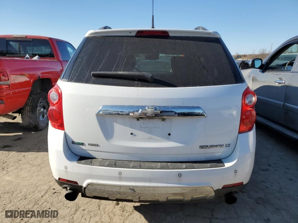 2011 Chevrolet Equinox LT w/2LT with VIN 2CNFLNE58B6297057, listed as a Copart auction lot 42135655 with 161,118 mi miles and Salvage Title. Bid and sale history available at carsss.com. Image 6.