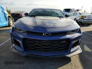 2022 Chevrolet Camaro ZL1 with VIN 1G1FJ1R68N0104269, listed as a Copart auction lot 75497734 with 14,083 mi miles and Salvage Title. Bid and sale history available at carsss.com. Image 5.