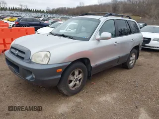 2006 Hyundai Santa Fe GLS with VIN KM8SC13E96U038613, listed as a IAAI auction lot 41871317 with 151,892 mi miles. Bid and sale history available at carsss.com. Image 2.