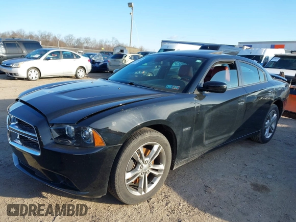 2014 Dodge Charger RT Plus with VIN 2C3CDXDT7EH202369, listed as a IAAI auction lot 41599154 with 79,294 mi miles. Bid and sale history available at carsss.com. Image 2.