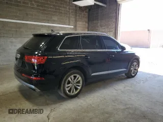 2019 Audi Q7 Premium Plus with VIN WA1LAAF78KD042605, listed as a Copart auction lot 56993735 with 67,601 mi miles and Salvage title. Bid and sale history available at DreamBid. Image 3.