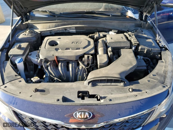 2019 Kia Optima LX with VIN 5XXGT4L34KG377189, listed as a Copart auction lot 81946464 with 133,785 mi miles and Salvage Title. Bid and sale history available at carsss.com. Image 12.