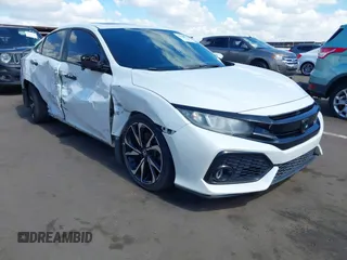 2017 Honda Civic Sedan Si with VIN 2HGFC1E53HH707694, listed as a IAAI auction lot 38919183 with 139,701 mi miles. Bid and sale history available at carsss.com. Image 1.