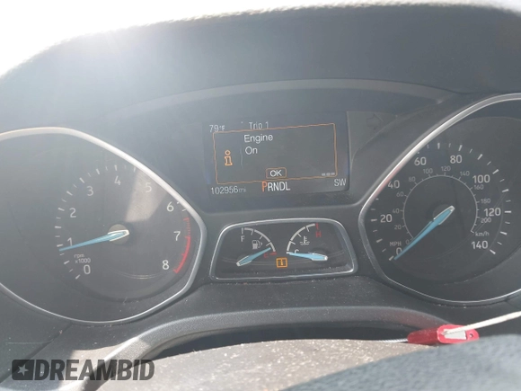 2017 Ford Focus SE with VIN 1FADP3F25HL292056, listed as a IAAI auction lot 42409320 with 102,956 mi miles and . Bid and sale history available at DreamBid. Image 15.