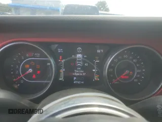 2021 Jeep Wrangler Unlimited Rubicon z VIN 1C4HJXFN8MW547855, wystawiony jako Copart lot #55619075 z przebiegiem 49 762 mil mil oraz Szkoda całkowita • Salvage title. Historia ofert i sprzedaży dostępna na DreamBid. Obrazek 9.