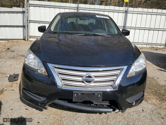 2014 Nissan Sentra S with VIN 3N1AB7AP5EY312379, listed as a Copart auction lot 49673235 with 123,500 mi miles and Salvage Title. Bid and sale history available at carsss.com. Image 5.
