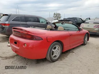 1997 Mitsubishi Eclipse GS-T with VIN 4A3AX55F9VE086183, listed as a Copart auction lot 75944644 with Not Provided miles and Salvage Title. Bid and sale history available at carsss.com. Image 3.