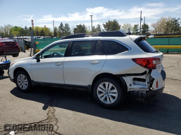 2017 Subaru Outback Premium z VIN 4S4BSACC8H3422523, wystawiony jako Copart lot #54901525 z przebiegiem 106 373 mil mil oraz Szkoda całkowita • Salvage title. Historia ofert i sprzedaży dostępna na DreamBid. Obrazek 2.