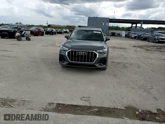 2020 Audi Q3 S line Premium with VIN WA1DECF38L1076385, listed as a Copart auction lot 47289355 with 67,536 mi miles and Non repairable. Bid and sale history available at DreamBid. Image 14.