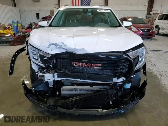 2022 GMC Terrain SLE with VIN 3GKALMEV4NL238326, listed as a Copart auction lot 83573434 with 66,056 mi miles and Salvage title. Bid and sale history available at DreamBid. Image 14.