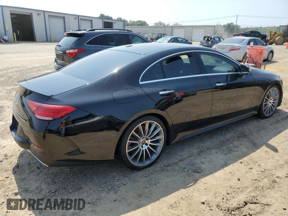 2019 Mercedes-Benz CLS with VIN WDD2J5JB0KA036891, listed as a Copart auction lot 62345224 with 82,404 mi miles and Salvage Title. Bid and sale history available at carsss.com. Image 3.