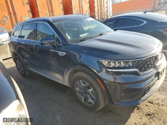 2021 Kia Sorento Hybrid S with VIN KNDRG4LG4M5055112, listed as a Copart auction lot 43263415 with 91,738 mi miles and Salvage Title. Bid and sale history available at carsss.com. Image 4.