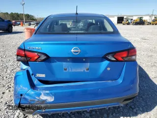 2024 Nissan Versa S with VIN 3N1CN8DV6RL866873, listed as a Copart auction lot 49498055 with 5,344 mi miles and Salvage Title. Bid and sale history available at DreamBid. Image 6.