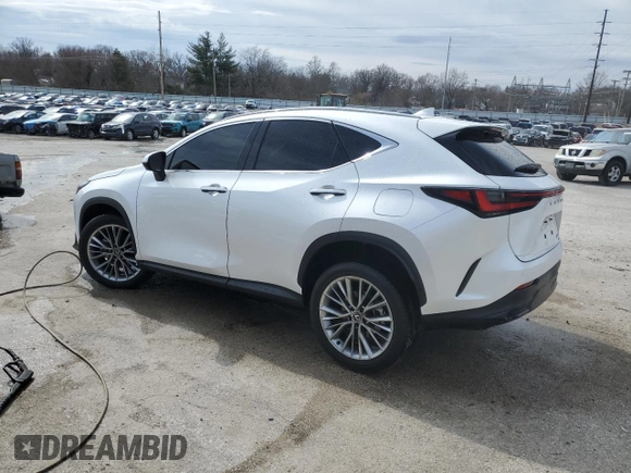 2025 Lexus NX 350h Premium z VIN 2T2GKCEZ1SC048421, wystawiony jako Copart lot #47616515 z przebiegiem 1 323 mil mil oraz Szkoda całkowita • Salvage title. Historia ofert i sprzedaży dostępna na DreamBid. Obrazek 2.