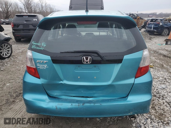 2013 Honda Fit Sport z VIN JHMGE8H56DC020352, wystawiony jako Copart lot #47624385 z przebiegiem 186 407 mil mil oraz Szkoda całkowita • Salvage title. Historia ofert i sprzedaży dostępna na DreamBid. Obrazek 6.