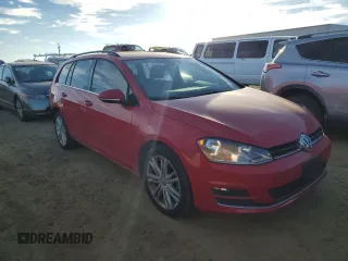2015 Volkswagen Golf SportWagen TDI S with VIN 3VWFA7AU1FM512984, listed as a Copart auction lot 87753325 with 70,006 mi miles and Salvage Title. Bid and sale history available at carsss.com. Image 4.