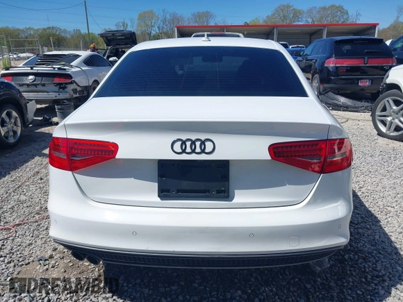 2016 Audi A4 Premium with VIN WAUAFAFLXGA012927, listed as a IAAI auction lot 41801153 with 131,660 mi miles. Bid and sale history available at carsss.com. Image 17.
