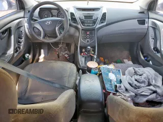 2016 Hyundai Elantra SE with VIN 5NPDH4AE1GH715779, listed as a Copart auction lot 62361725 with 128,507 mi miles and Clean title. Bid and sale history available at DreamBid. Image 8.
