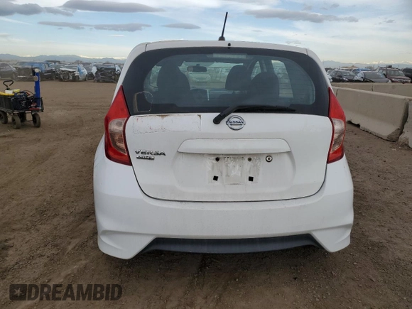 2017 Nissan Versa Note SR with VIN 3N1CE2CP2HL376686, listed as a Copart auction lot 52344355 with 119,364 mi miles and Clean Title. Bid and sale history available at carsss.com. Image 6.