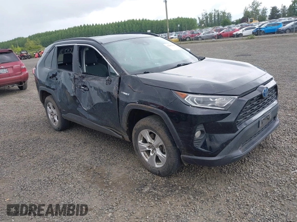 2020 Toyota RAV4 Hybrid XLE z VIN 2T3RWRFV3LW064403, wystawiony jako IAAI lot #42297370 z przebiegiem 102 730 mil mil oraz . Historia ofert i sprzedaży dostępna na DreamBid. Obrazek 1.