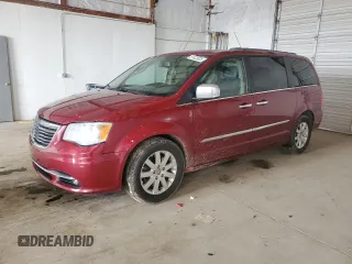 2012 Chrysler Town & Country Touring-L with VIN 2C4RC1CG9CR393245, listed as a Copart auction lot 51423825 with 165,355 mi miles and Salvage Title. Bid and sale history available at carsss.com. Image 1.