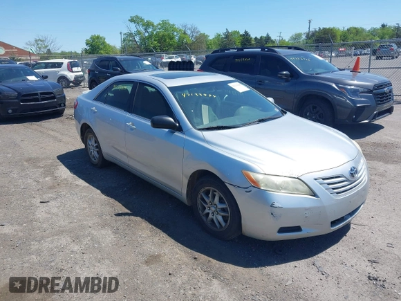2007 Toyota Camry CE with VIN JTNBE46K173119853, listed as a IAAI auction lot 42133844 with 243,587 mi miles and . Bid and sale history available at DreamBid. Image 1.