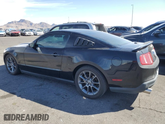 2012 Ford Mustang V6 Premium with VIN 1ZVBP8AM2C5236352, listed as a Copart auction lot 52618895 with 117,332 mi miles and Salvage Title. Bid and sale history available at carsss.com. Image 2.