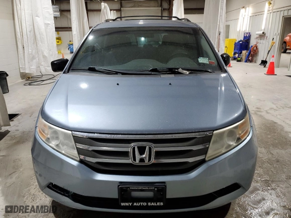 2012 Honda Odyssey EX with VIN 5FNRL5H44CB072084, listed as a Copart auction lot 50025805 with 164,907 mi miles and Salvage Title. Bid and sale history available at carsss.com. Image 5.