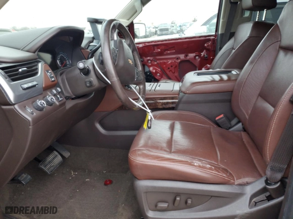 2017 Chevrolet Suburban Premier with VIN 1GNSKJKC7HR289098, listed as a Copart auction lot 86717294 with 182,610 mi miles and Salvage Title. Bid and sale history available at carsss.com. Image 7.