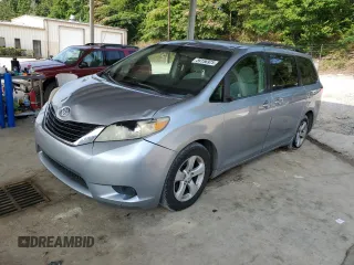 2011 Toyota Sienna LE AAS with VIN 5TDKK3DC3BS132386, listed as a Copart auction lot 59156925 with 335,354 mi miles and Salvage title. Bid and sale history available at DreamBid. Image 1.