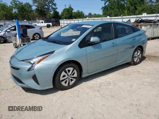 2017 Toyota Prius Two z VIN JTDKBRFU0H3055852, wystawiony jako Copart lot #58209985 z przebiegiem 52 275 mil mil oraz Szkoda całkowita • Salvage title. Historia ofert i sprzedaży dostępna na DreamBid. Obrazek 1.