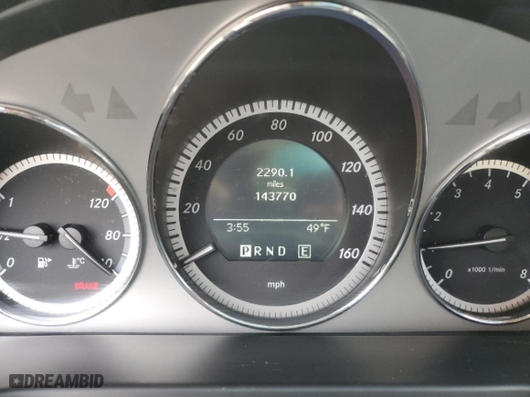 2011 Mercedes-Benz C-Class C 300 Sport with VIN WDDGF8BB9BR157959, listed as a Copart auction lot 43762465 with 143,770 mi miles and Salvage Title. Bid and sale history available at carsss.com. Image 9.
