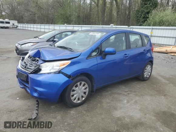 2014 Nissan Note S Plus with VIN 3N1CE2CPXEL394686, listed as a Copart auction lot 53843295 with 149,146 mi miles and Salvage Title. Bid and sale history available at DreamBid. Image 1.