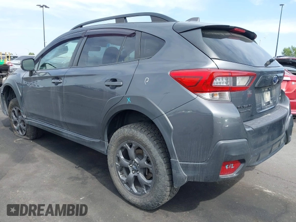 2021 Subaru Crosstrek Special Sports with VIN JF2GTHSC0MH269569, listed as a IAAI auction lot 42245166 with 116,056 mi miles and . Bid and sale history available at DreamBid. Image 3.