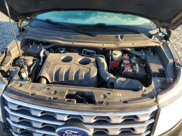 2016 Ford Explorer XLT with VIN 1FM5K7DH5GGD20985, listed as a Copart auction lot 50499095 with 120,510 mi miles and Salvage Title. Bid and sale history available at carsss.com. Image 12.