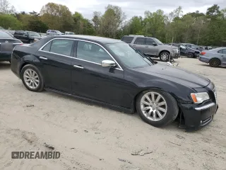 2013 Chrysler 300 with VIN 2C3CCAET3DH510023, listed as a Copart auction lot 53820875 with 211,182 mi miles and Salvage Title. Bid and sale history available at carsss.com. Image 4.