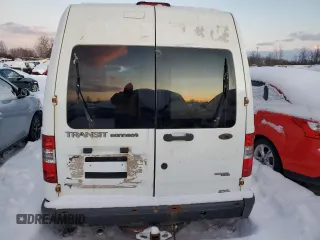 2013 Ford Transit Connect XL with VIN NM0LS6AN3DT149556, listed as a Copart auction lot 41660315 with 185,468 mi miles and Salvage Title. Bid and sale history available at carsss.com. Image 6.