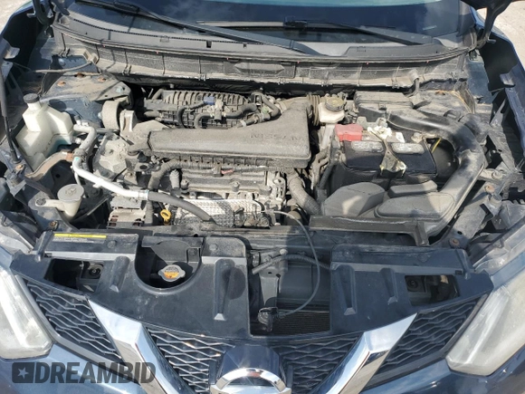 2016 Nissan Rogue SV with VIN KNMAT2MVXGP602788, listed as a Copart auction lot 54930855 with 134,364 mi miles and Clean Title. Bid and sale history available at carsss.com. Image 12.