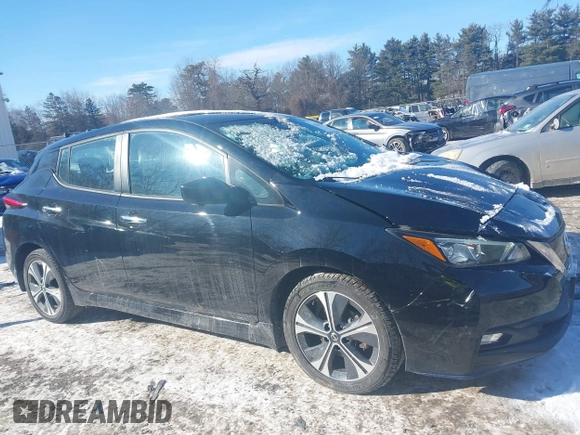 2022 Nissan LEAF SV Plus with VIN 1N4BZ1CV6NC552738, listed as a IAAI auction lot 41383500 with 44,205 mi miles and . Bid and sale history available at DreamBid. Image 13.