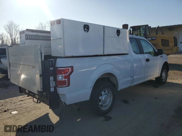 2018 Ford F-150 XL with VIN 1FTEX1C52JKE03837, listed as a Copart auction lot 48077005 with 103,619 mi miles and Clean Title. Bid and sale history available at carsss.com. Image 3.