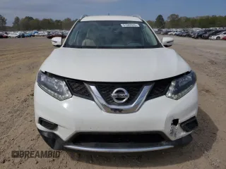2016 Nissan Rogue S with VIN JN8AT2MT1GW012505, listed as a Copart auction lot 51582045 with 127,894 mi miles and Salvage Title. Bid and sale history available at carsss.com. Image 5.