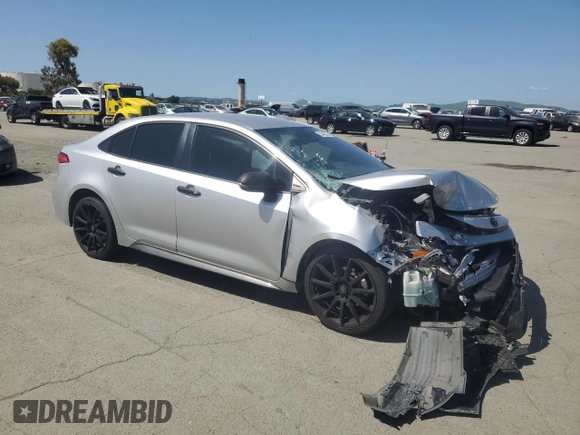 2020 Toyota Corolla SE with VIN JTDS4RCE0LJ044040, listed as a Copart auction lot 52443505 with 108,850 mi miles and Salvage Title. Bid and sale history available at carsss.com. Image 4.